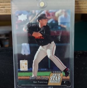 2010 upper deck rookie all star buster posey card